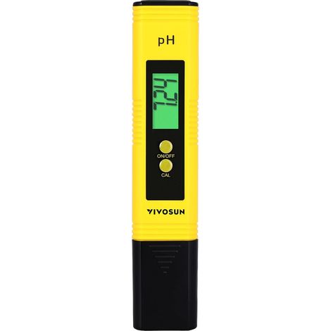 Misuratore di pH digitale, tester di pH a penna ad alta precisione 0,01 pH per idroponica, acqua potabile in casa, piscina