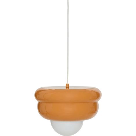 Suspension Design en Métal "Patty" 28cm Orange (1/5)