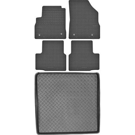 Opel Astra V K Kombi desde 2015 SET - Alfombrillas de goma para coche + alfombrilla para maletero