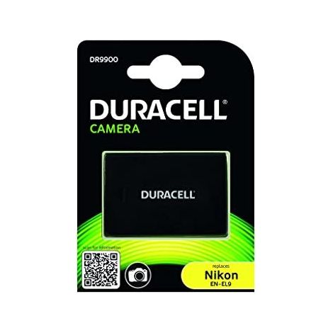 Duracell DR9900 - Batteria della fotocamera digitale 7,4 V, 1100mAh (sostituisce la batteria originale di Nikon IT-EL9)