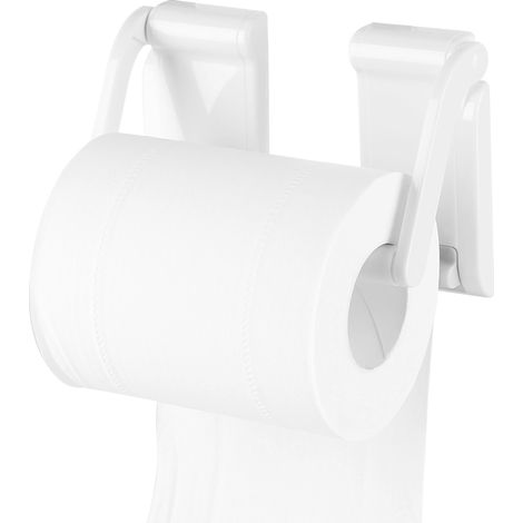 Porte-rouleau de papier et essuie-tout réglable, magnétique, en plastique (cuisine et salle de bain) (1/5)