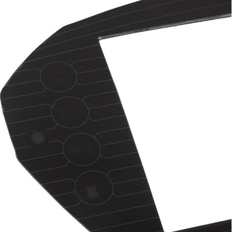 Dashboard protective film compatible with Triumph Tiger 800/850/1200 765RS motorcycles (1/5)