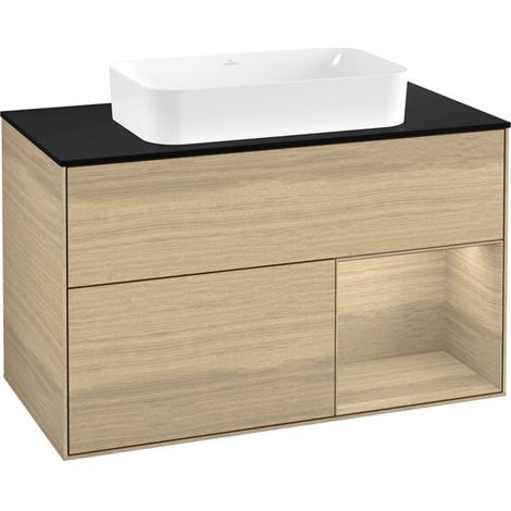 Villeroy & Boch G662PCPC Meuble sous-lavabo Finion G66 (1/2)