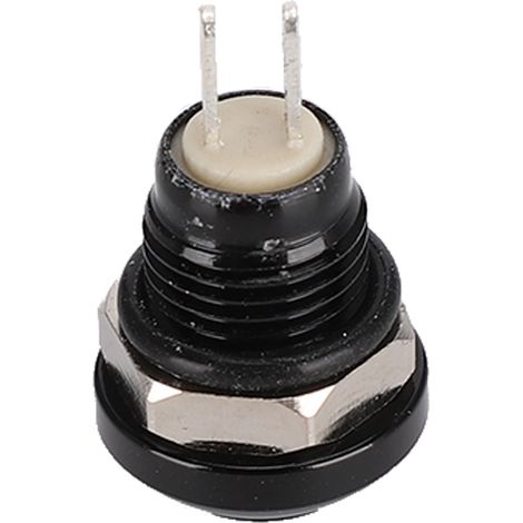24V 8mm Mini-Drucktaster, wasserdicht, für Autos, Zinklegierung Aluminium
