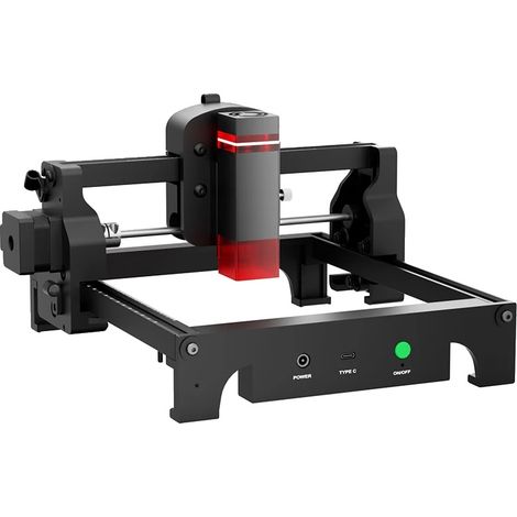 Graveur Laser, Design Portable, Compatibilité avec Divers Matériaux, S1-b, 3.5W, Prise EU-b (1/2)