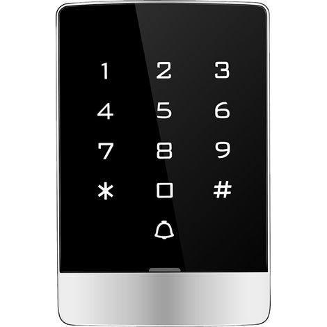 Wiegand 26-Bit-Passwortkarten-Zutrittskontrollsystem mit T9-Metall-Touch-Taste (1/5)