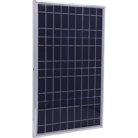 Kit de panneaux solaires 100 W, panneau solaire monocristallin avec régulateur de charge 12 V 10-50 A, interfaces USB Type-C CC, pour camping-car, bateau (1/5)