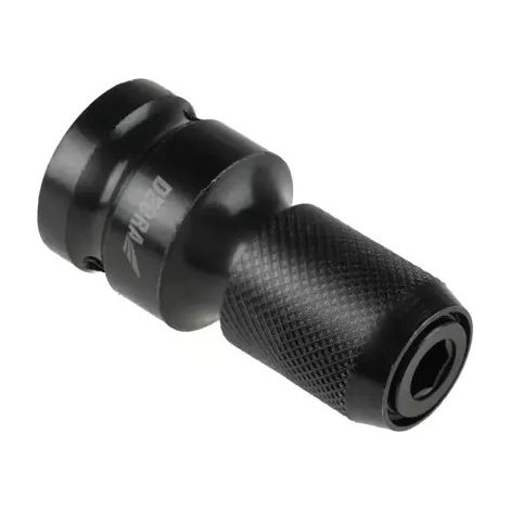 Adattatore per avvitatori a impulsi da 1/2" a 1/4" con montaggio rapido - DED18A7002