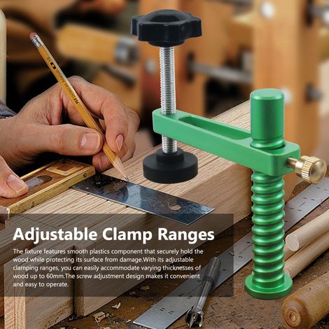 Serre-joint d'établi à serrage rapide, serre-joint de table réglable, serre-joint d'établi à action rapide pour outils de travail du bois, accessoires d'établi (1/5)
