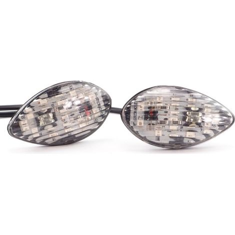 Motorcycle modification parts: side lights, Monster turn signals, big bore LED lights for MSX125, Monkey and M3.