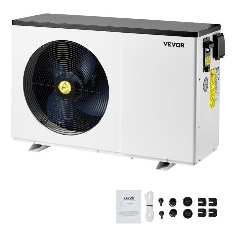 Pompe à chaleur électrique pour piscine, capacité de chauffage 3,22-15,25 kW, chauffage de piscine à fréquence variable à économie d'énergie pour piscines hors sol 30 à 60 m³, AC220-240 V 50 Hz (1/3)