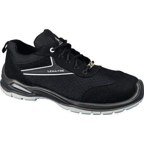 Zapato de seguridad Lennon Tamaño 44 Negro S1P ESD SRC EN ISO 20345 Textil