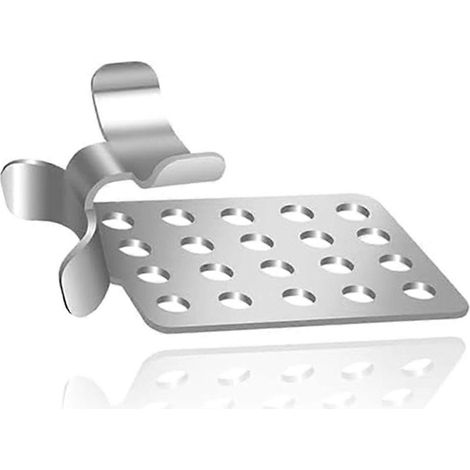 Clips de fixation pour câbles de dégivrage de toiture, lot de 50 clips métalliques, clips pour câbles chauffants de toiture, clips en aluminium, clips pour câbles de dégivrage (1/5)