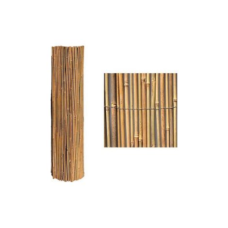 Arella filo esterno Mister frangivista in cannette di bamboo 1,5x3 mt legate con filo metallico sovrapposto da giardino esterno
