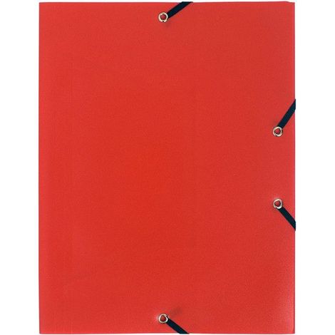 Chemise à élastique EXACOMPTA A4 Polypropylène Rouge