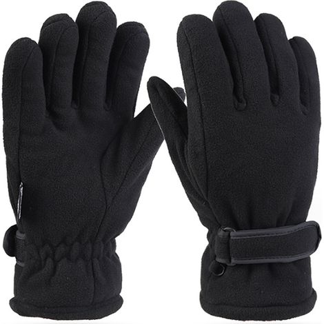 Gants thermiques en polaire Thinsulate pour homme avec adhérence sur la paume (1/5)