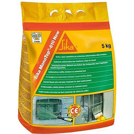 Anticorrosivo SikaMonoTop-610 New sacco 5 kg (1/2)