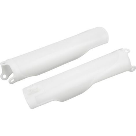 Protector de horquilla delantera de 2 piezas, cubierta del tubo delantero, piezas de repuesto adecuadas para los modelos CR125 CR250 CR500 CRF250R CRF450X (1/5)