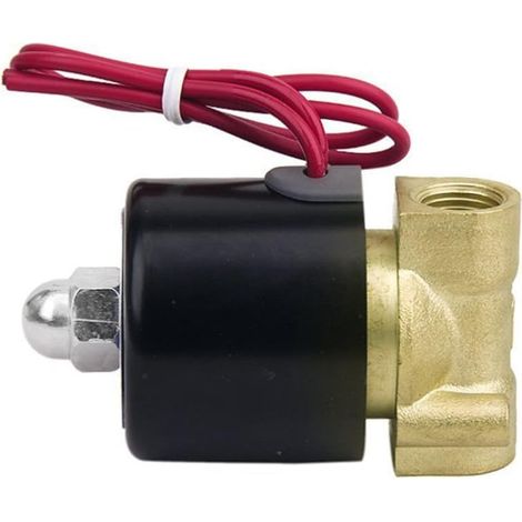 Électrovanne Corps en Laiton pour Air et Eau 220v Joint Nbr, Contrôle Automatique Facile à Installer pour Pipelines et Applications Ic (1/3)