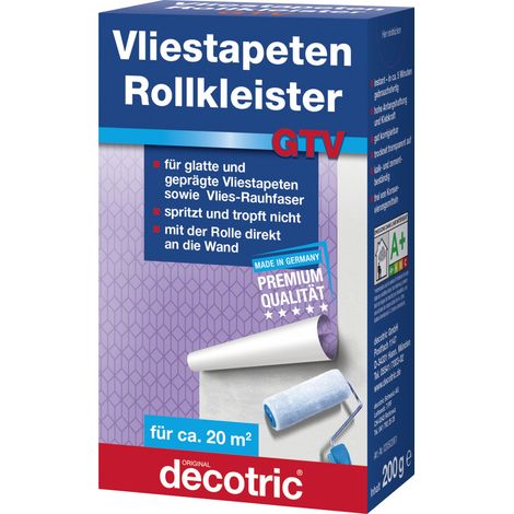 Decotric Vliestapeten-Rollkleister GTV 200 g Kleister