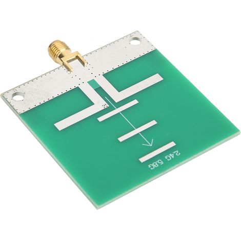 Antenne Wi-Fi double fréquence 2,4 GHz/5,8 GHz en plastique pour transmission d'images (accessoire)