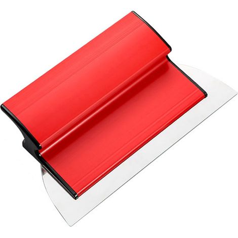 Lame écumeuse de 25 cm - Spatule de lissage pour sèche - Outil mural - Spatule en acier inoxydable - Construction en plaques de plâtre (1/5)