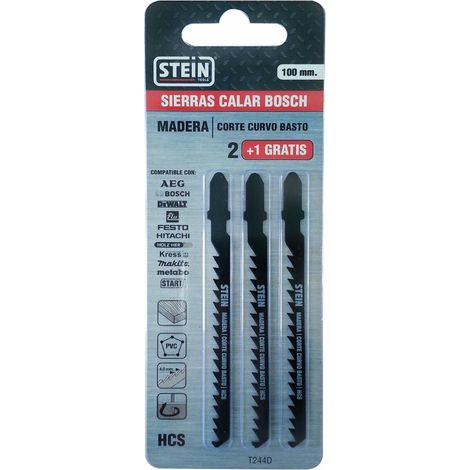 SIERRA CALAR STEIN MADERA BOSCH CORTE CURVO BASTO 100MM