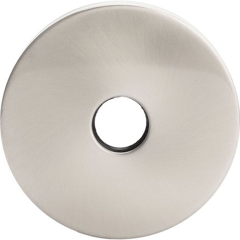 Flangia per braccio doccia grande Jeffergarden in acciaio inox 304, piastra di copertura per braccio doccia per tubo flessibile spazzolato G1/2", sostituzione a casa (1/5)