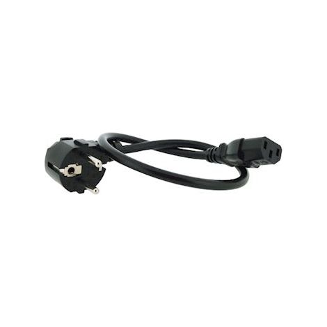 cordon d'alimentation - schuko / c13 - 2 mètres - noir - gigamédia pcsch142