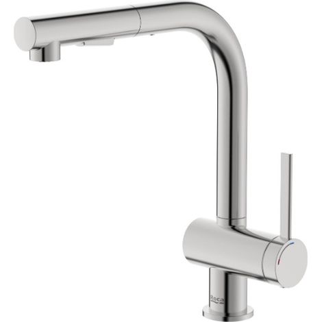 Grifo monomando  de cocina Cold Start - ONA - ROCA  Acabado: Acero inox (1/2)