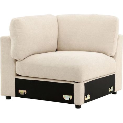 Module Canapé d'Angle "Salerno" 99cm Beige (1/5)