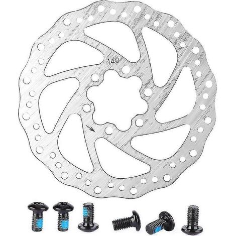 MTB-Bremsscheibe, Edelstahl-Bremsscheibe mit Schraube, 120 mm, sechspolige Scheibe LH-1 (1/5)