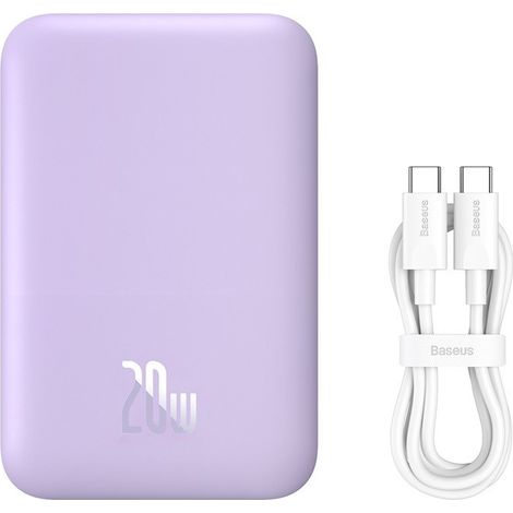 Baseus Magnetic Mini Air 6000mAh Powerbank lila (P10059002513-00) (1/5)