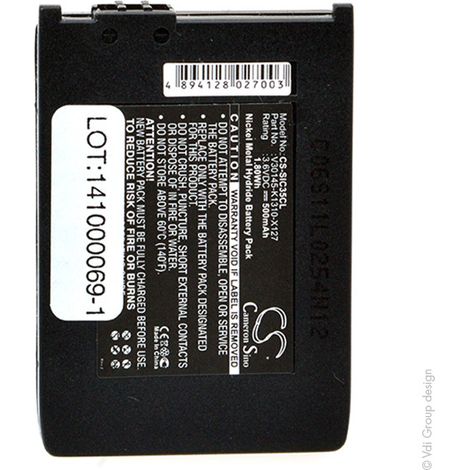 NX - Batterie téléphone 3.6V 500mAh - L36880-N5401-A102V30145-K1310-X127V