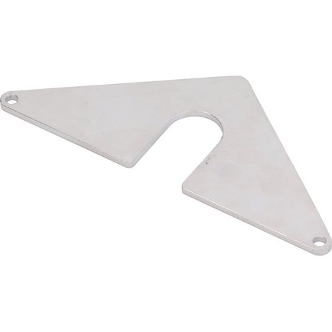 Plaque de fixation pour robinet extérieur, en acier inoxydable et aluminium, fixation sécurisée pour jardin et maison. (1/5)
