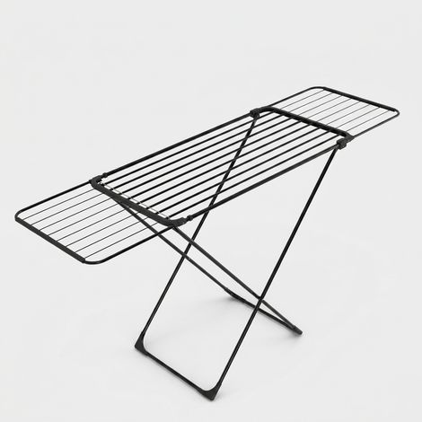 Stendibiancheria con ali estensibili in acciaio Extensible Black (1/4)