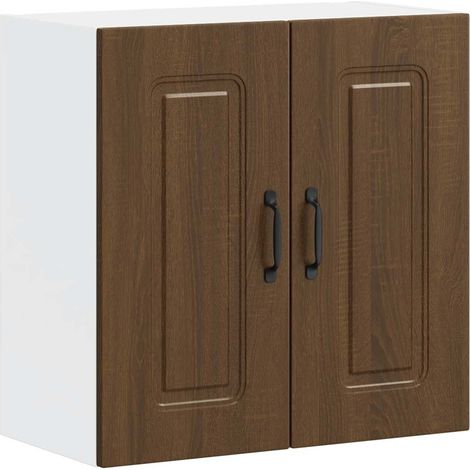 Maison Exclusive - Pensile da Cucina Kalmar Rovere Marrone in Legno Multistrato (1/5)