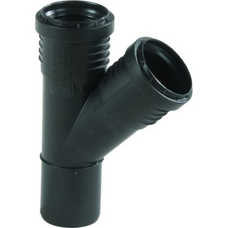 BRAGA 45  ° AD INNESTO IN PP CON GUARNIZIONE SERIE SILENT  EE ¸50   GEBERIT