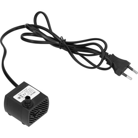 Mini pompe submersible pour aquarium, bassin, fontaine, hydroponie, 4 W, prise européenne, 220 V (1/5)