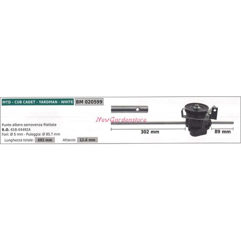 Trazione semovenza tagliaerba rasaerba MTD 020599 618-04492A