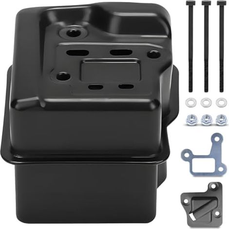 MS310 Kit Échappement pour Stihl 029 039 MS310 MS290 MS390 Tronçonneuse Pot d'echappement + Joint + Vis et Écrous + Support Silencieux 1127 040 0601, 11271400601 (1/5)