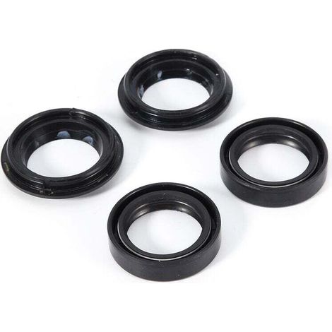 pour joint spy de fourche 33 46 11 Kit de joint d'huile de fourche avant, 33x46x11mm moto en caoutchouc amortisseur avant fourche joints d'étanchéité bottes de poussière Kit d'essuie-glace s'