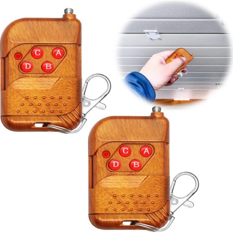 Kit de télécommande universelle pour porte de garage - 433 MHz - Compatible avec les interrupteurs, les interrupteurs de porte de garage et les interrupteurs de porte sectionnelle. Qualité exceptionne (1/5)