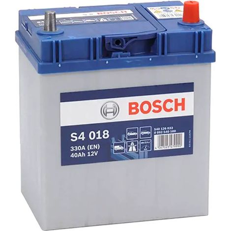 Bosch S4018 Batería de Coche 40Ah 330A EN