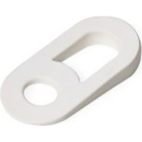 CUÑA PARA PUERTA CHOCK BLANCO NIEVE - 100X40X120