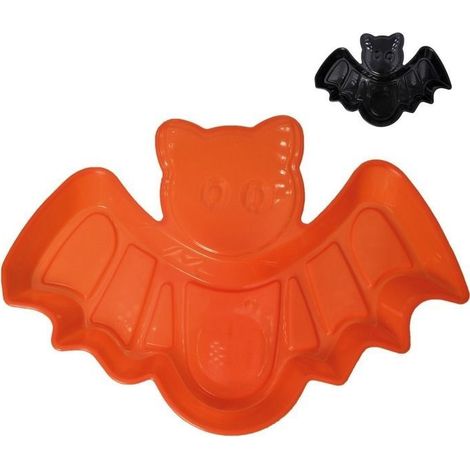 Décoration Halloween chauve-souris - WINLLINEE - 29 cm - 2 couleurs aléatoires - Multicolore (1/5)
