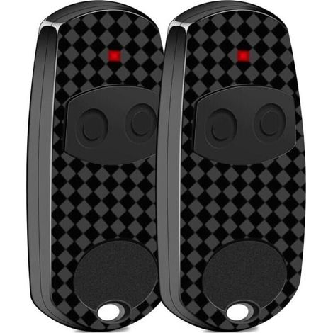 Lot de 2 telecommande compatibles Came TOP432EE- Fréquence de code fixe 433,92 MHz