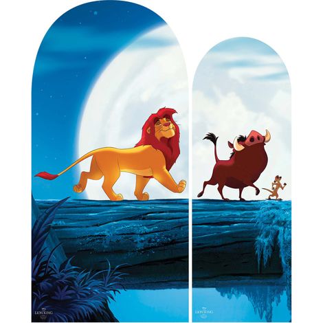 Figurine en carton Backdrop – Le Roi Lion - Haut 195 cm (1/5)