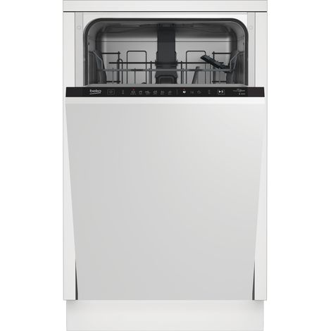 Beko b300 BDIS16030: Lavastoviglie a Scomparsa Totale Slim, 45 cm, 10 Coperti