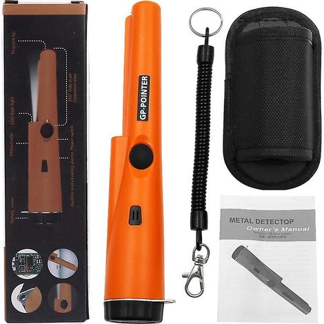 Détecteur de métaux Pro-Pointer étanche IP66, pour localisation souterraine, couleur orange. (1/5)
